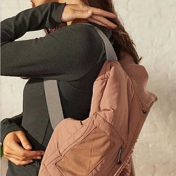 UpWest Pink Sherpa bomber Jacket new no tags UW1 - Picture 7 of 7